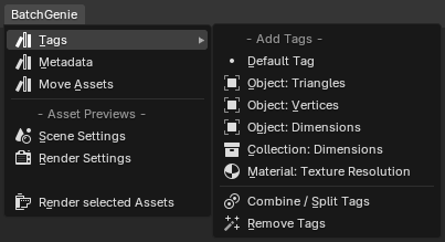 Asset Tags Utility