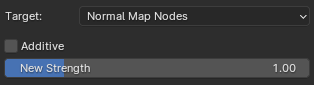 Change Node Attributes Normal Map Nodes