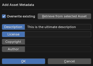 Manage Metadata